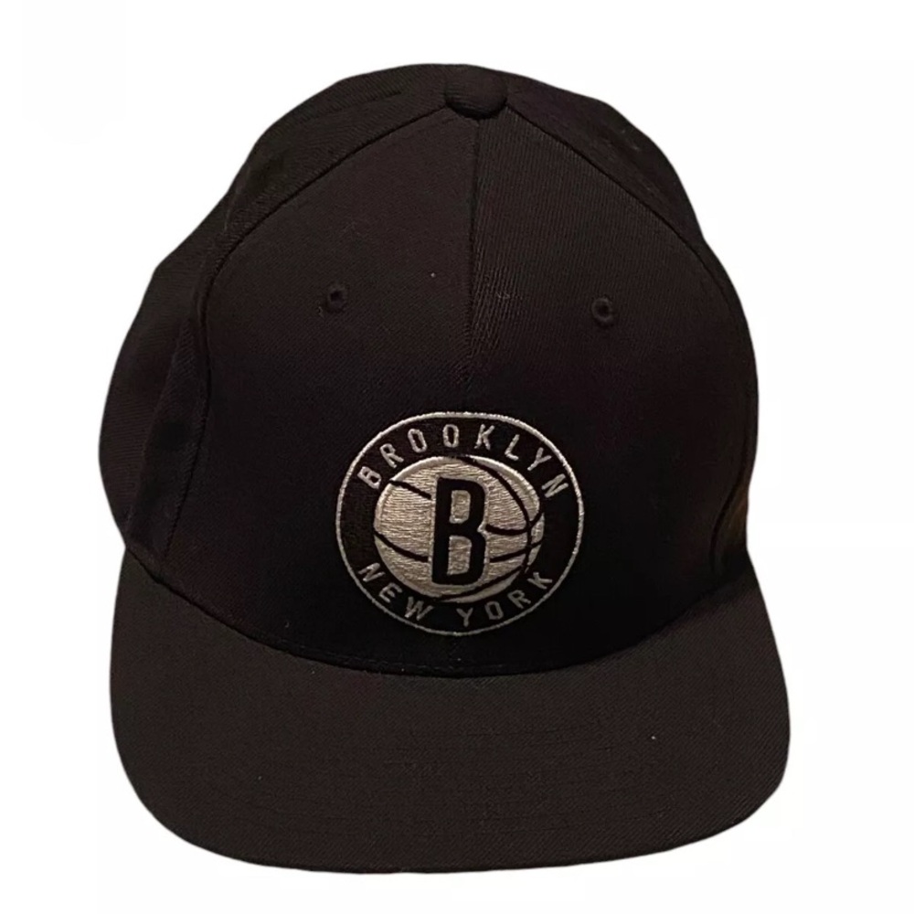 Brooklyn Nets (NBA) Mitchell & Ness Black Snapback Baseball Cap